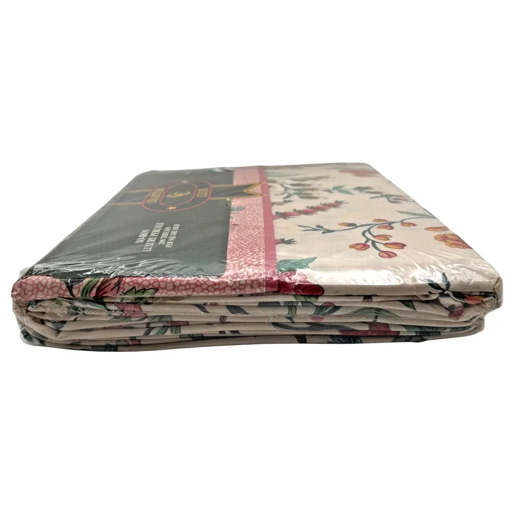 Charter Club 4 pc Full Double Sheet Set Ming Blossom Floral 604409 NOS Sealed